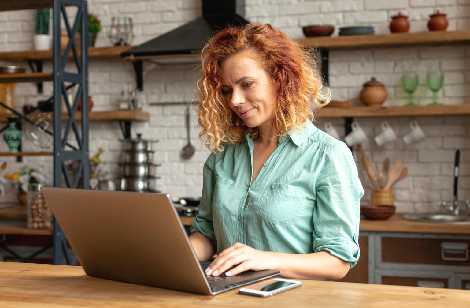 Online-Webinar Teilnehmer beim Lernen